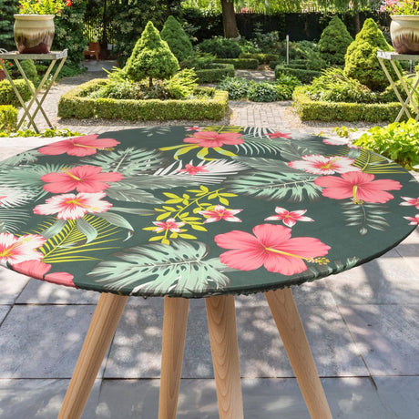 Textilia Bella - Rund vaxduk med resår