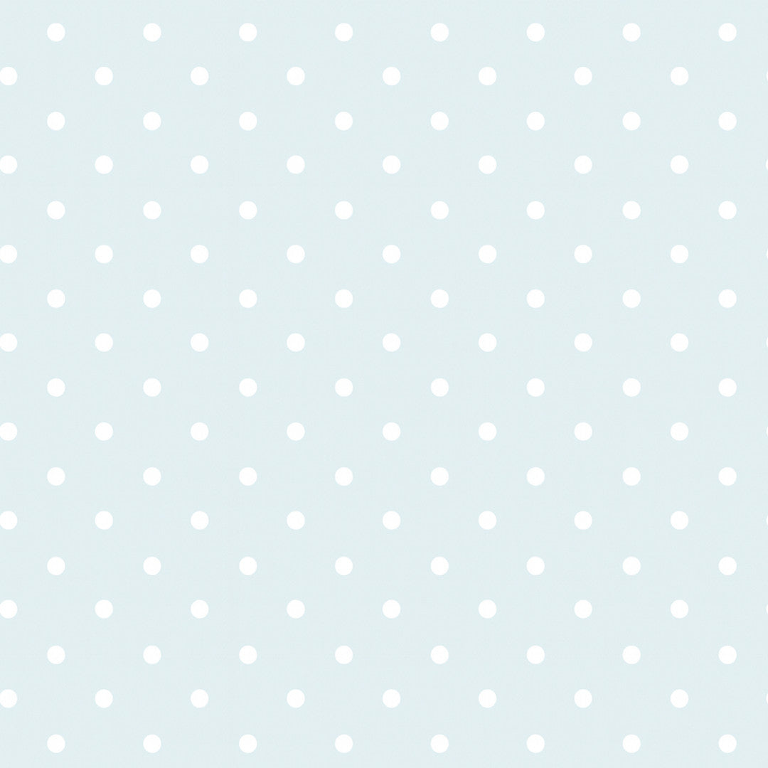 Transparent Dots – Transparent vaxduk med vita prickar