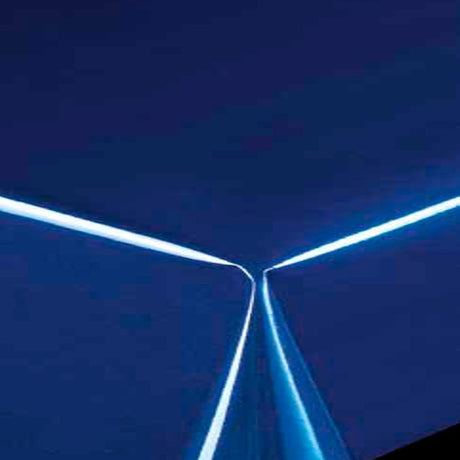 Trend Lack - Enfärgad helblank vaxduk - Blå