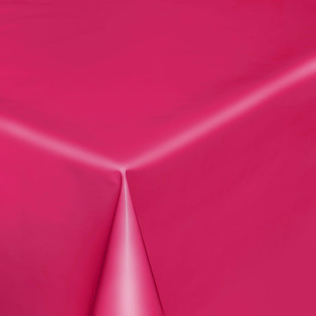 Uni Color - Enfärgad halvmatt vaxduk, 140 cm bred - Fuchsia