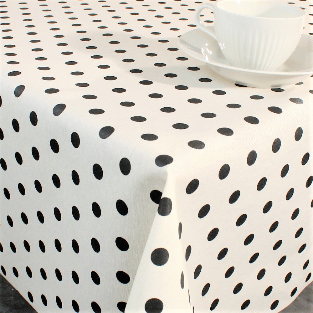 Van Gogh Svart, 160 cm bred textilvaxduk