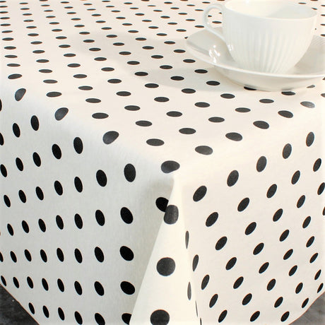 Van Gogh Svart, 180 cm bred textilvaxduk, textilvaxduk