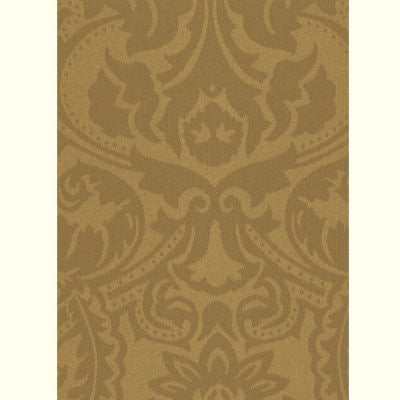 Visconti extra bred jacquard vävd textilvaxduk, gyllenbrun, 160 cm bred