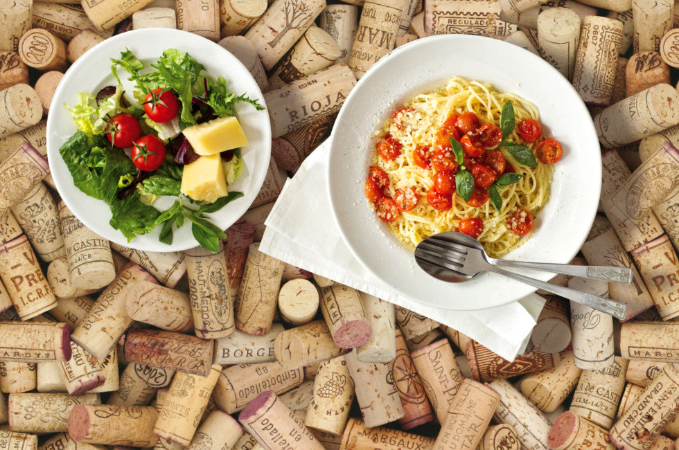 Cork, duk med korkar, 140 cm bred