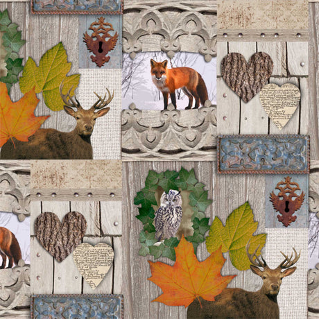 Höst på sätern - Vaxduk Jakt