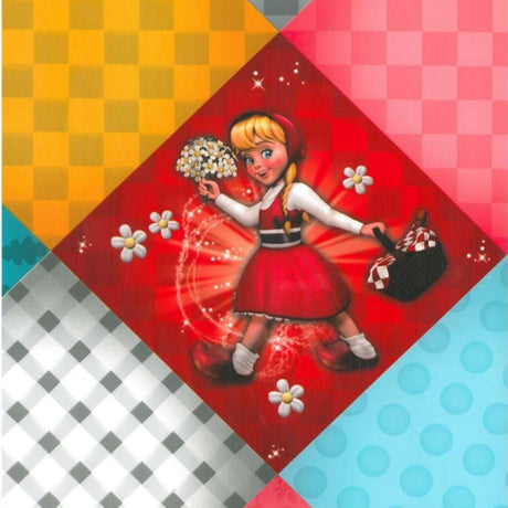 Sagor, vaxduk med sagomotiv