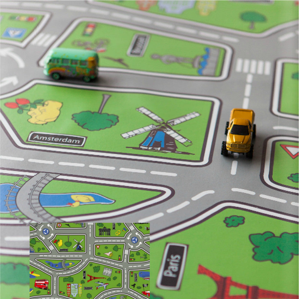 Vaxduk med bilbana, Highway Europa