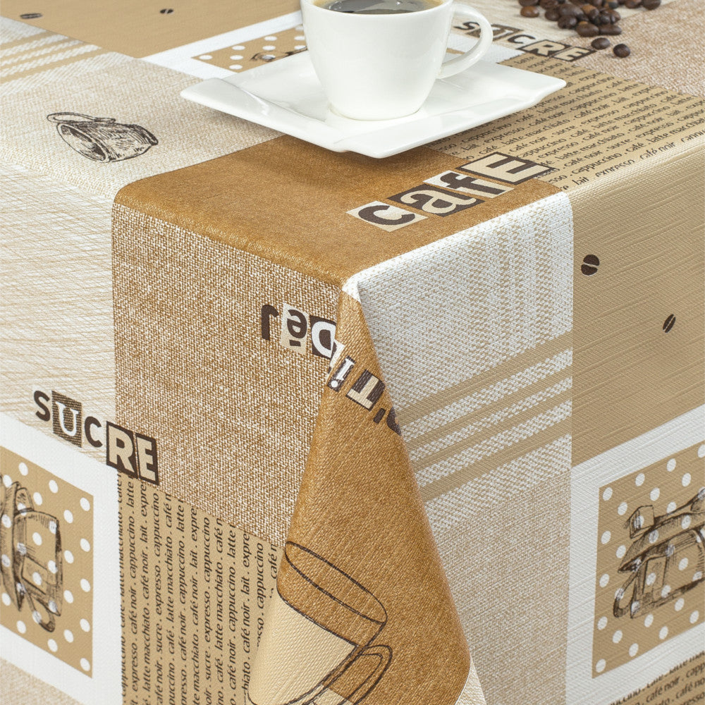 Vaxduk - Kaffe - m/u socker