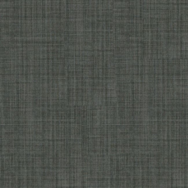 Närbild av Vaxduk Linette, lätt präglad linne look antracit