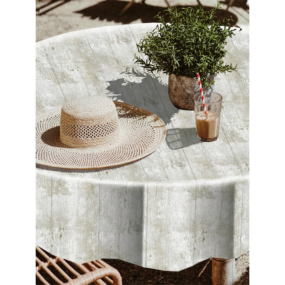 Madeira Blanco - Vaxduk med ljusa träplankor