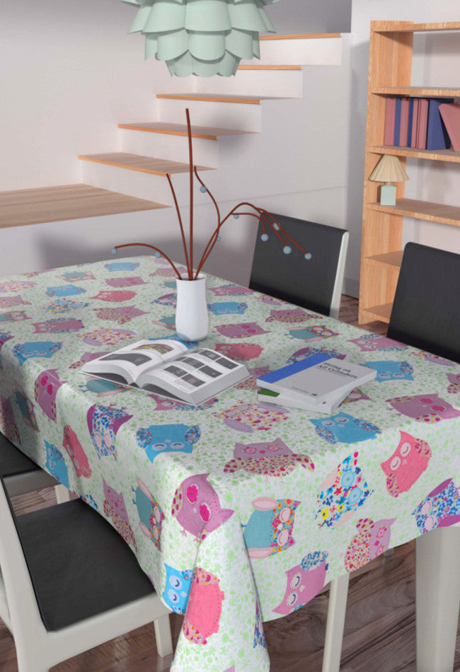 Owls Vintage, vaxduk med ugglor