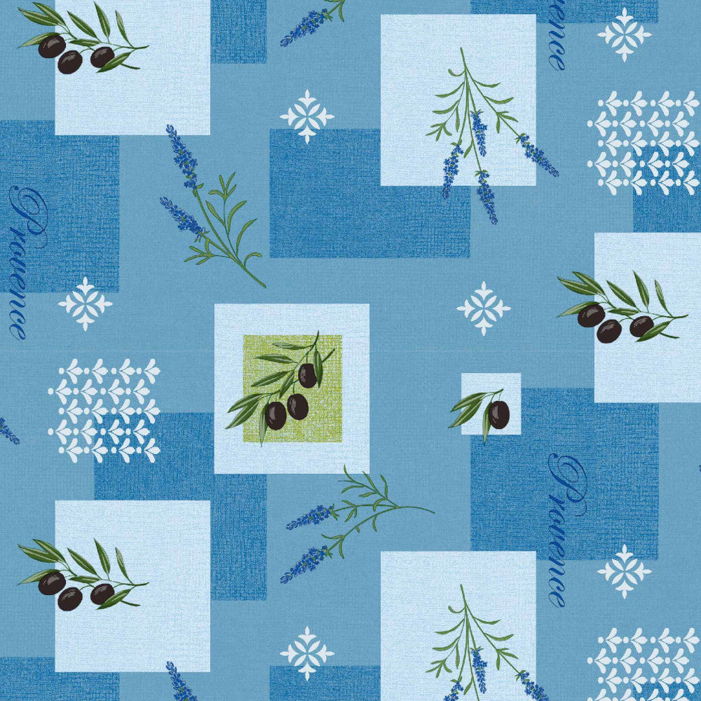 Vaxduk - Provence Oliv Lavendel Blå