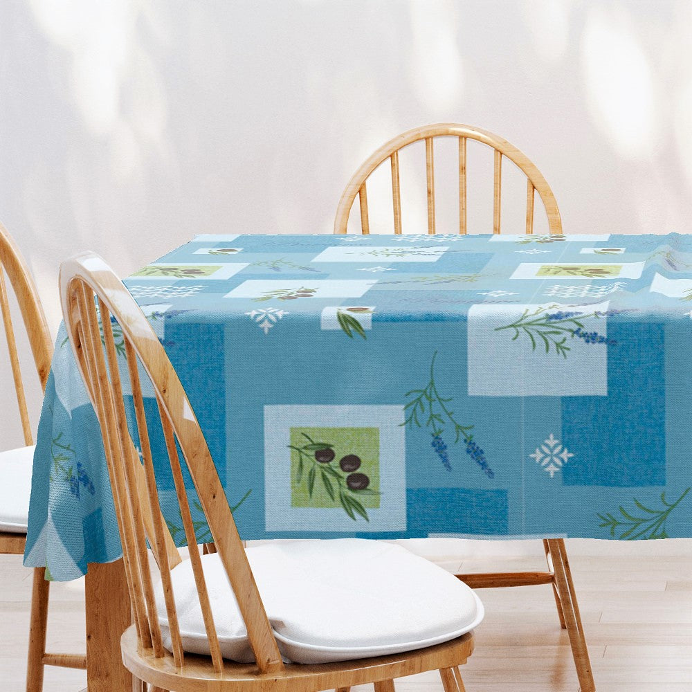 Vaxduk - Provence Oliv Lavendel Blå