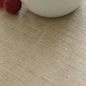 Rund linneduk