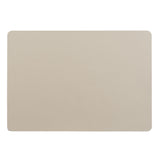 Bergame Cream – Bordstablett i konstläder 30 x 43 cm, vändbar