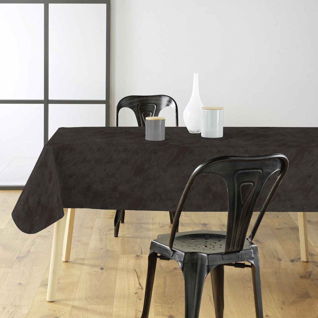 Beton Cire Black - Slät vaxduk i svart och grått, miljö