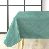 Beton Cire Ocean – Slät vaxduk i grönt och blått, hörn