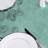 Beton Cire Ocean – Slät vaxduk i grönt och blått, närbild