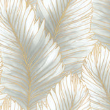 Betty Golden Palm – Elegant vaxduk med gyllene palmblad