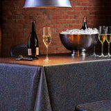 Black Rainbow – Svart vaxduk med glimmereffekt, stämningsbild