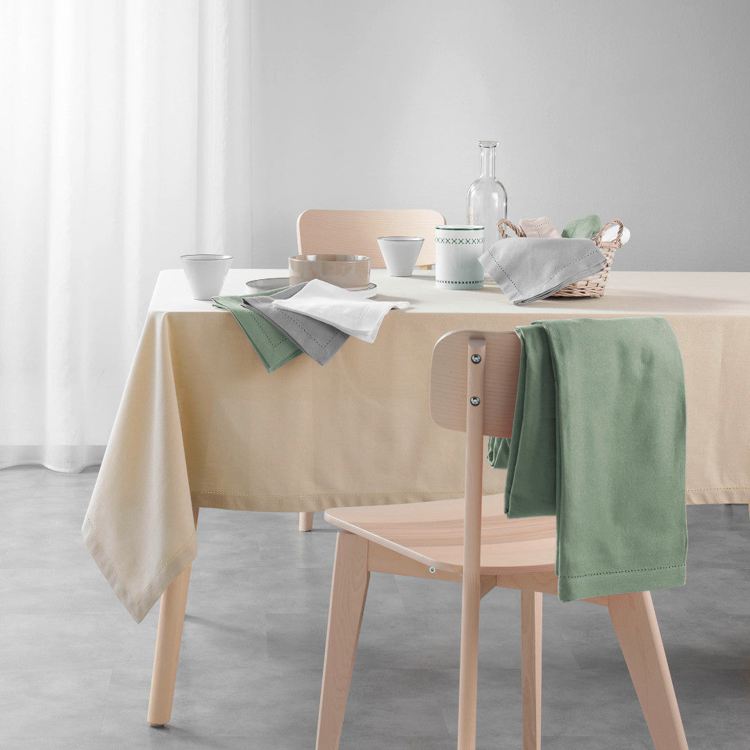 Charline Cèdre – Enfärgad bomullsduk 140 x 240 cm, sortiment