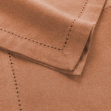 Charline Mocha – Bomullsservetter 40 x 40 cm (3-pack), närbild