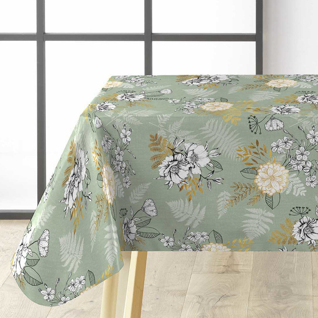 Claudie Sauge Metallic – Vaxduk med guld¬effekt