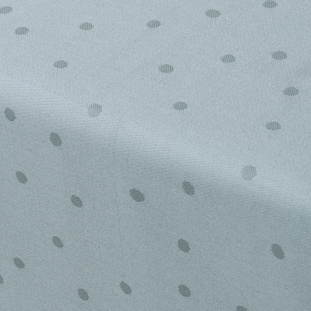 Compliments Damastduk Confetti, Mineral Blue – 150 x 350 cm, mönster