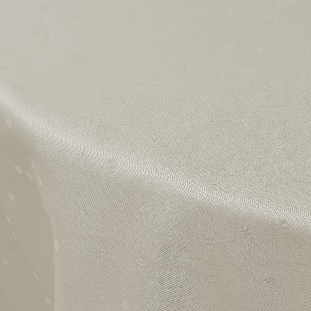 Compliments Damastduk Confetti, Moon – Rund Ø 200 cm, närbild