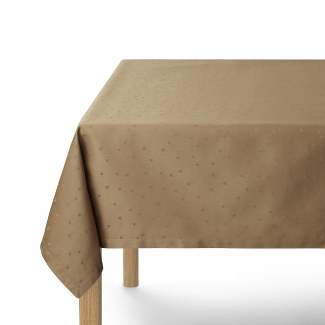 Compliments Damastduk Confetti, Walnut – 150 x 250 cm