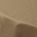 Compliments Damastduk Confetti, Walnut – Rund Ø 200 cm, närbild