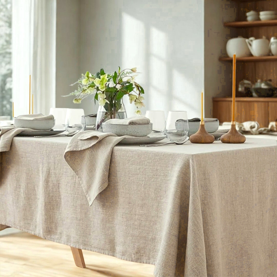 Compliments Linneduk Arles – 150 x 350 cm, miljö