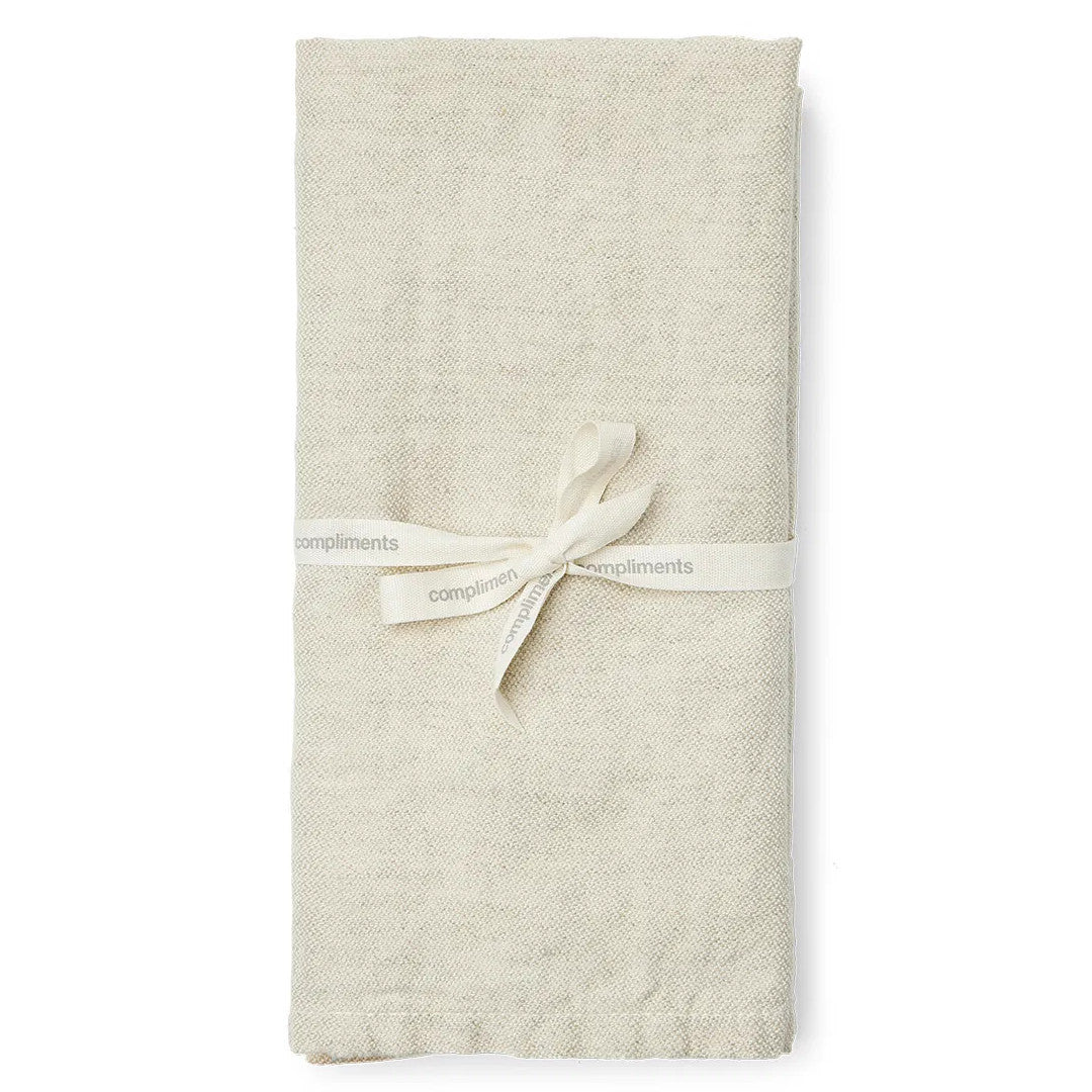 Compliments Arles tygservetter i linne – 45 x 45 cm (2-pack)