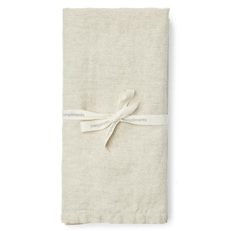 Compliments Arles tygservetter i linne – 45 x 45 cm (2-pack)
