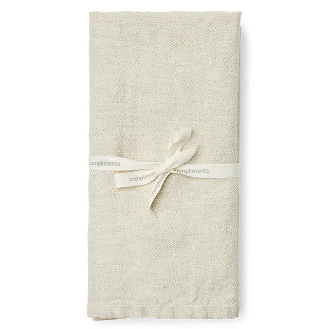 Compliments Arles tygservetter i linne – 45 x 45 cm (2-pack)