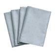 Compliments Confetti tygservetter, Mineral Blue – 45 x 45 cm (4-pack)