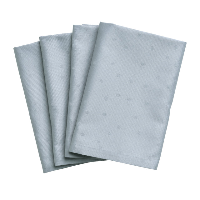 Compliments Confetti tygservetter, Mineral Blue – 45 x 45 cm (4-pack)
