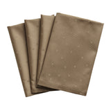 Compliments Confetti tygservetter, Walnut – 45 x 45 cm (4-pack)