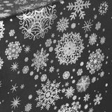 Constellation Snö himmel Antracit - Julbordsduk med fläckskydd, 150 x 300 cm