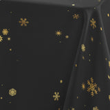 Constellation Svart/Guld - Julduk med metalltryck, 150 x 240 cm, mönster