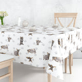 Dandy Grey – Vaxduk med hundar och katter, miljö