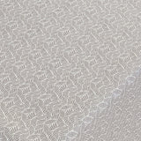 Estes Bølgeblad Sand - textilvaxduk med glidskydd, 160 cm bred, mönster