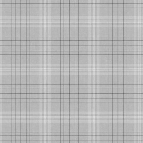 Fade Grå - Vaxduk med rutor i linnelook, mönster