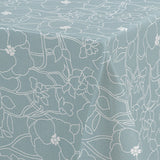 Flower Jam North – Captain Cook vaxduk med diskret blommönster hörn