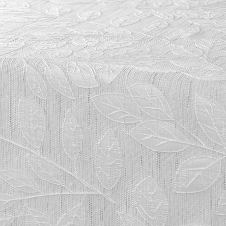 Gipsy – Damastduk med vävt bladmönster – 140 x 240 cm, närbild