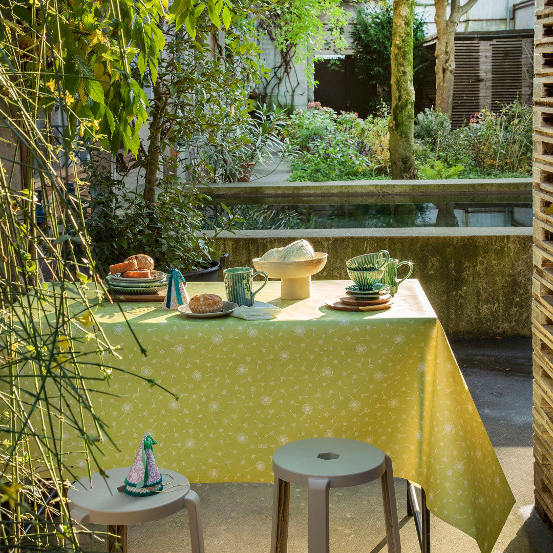 Let it go Avocado – Captain Cook vaxduk med grafiskt naturmönster miljö