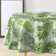 Green Feuilles – rund vaxduk Ø 155 cm