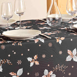 Guido Antracite - Julduk med järnek, 150 x 240 cm, närbild