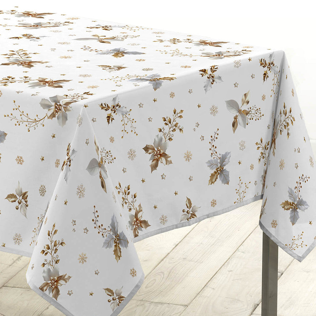 Guido Blanc - Julduk med järnek, 150 x 240 cm, hörn