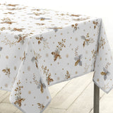 Guido Blanc - Julduk med järnek, 150 x 300 cm, hörn